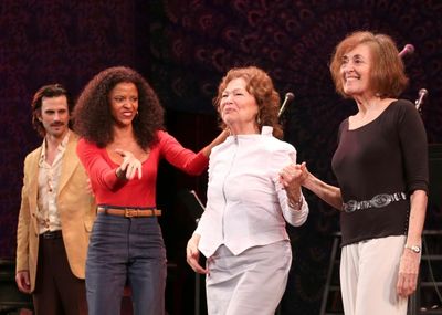 Jennifer Sanchez, Frederick Weller, Renee Elise Goldsberry, Gretchen Cryer, Nancy For Photo