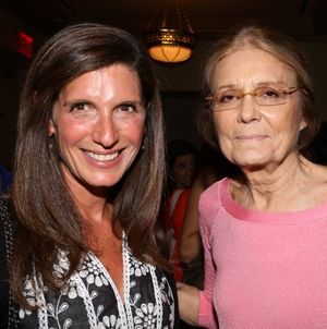 Stacey Mindich and Gloria Steinem  Photo