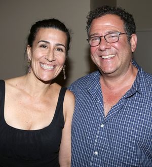 Jeanine Tesori and Michael Greif  Photo