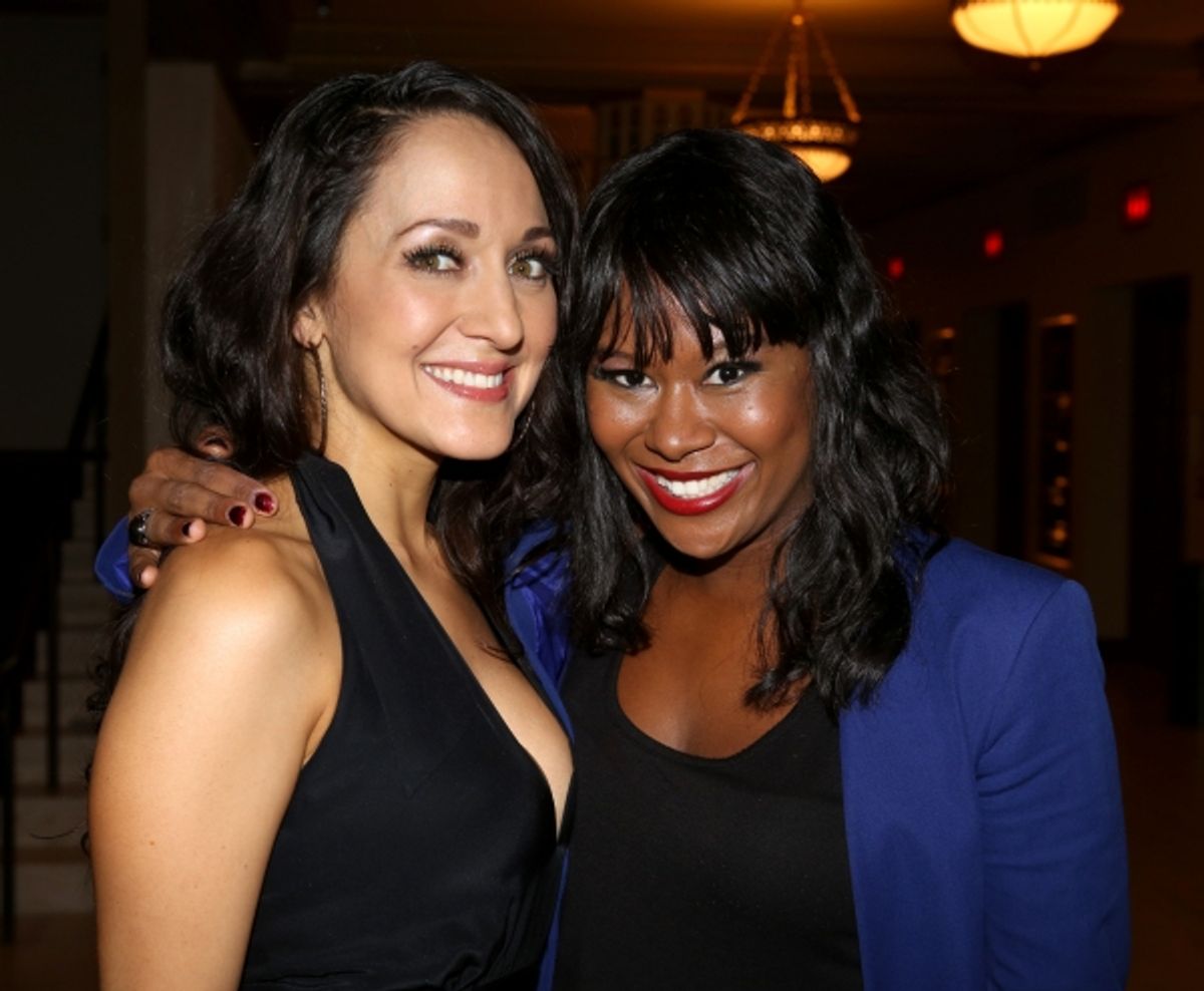 Jennifer Sanchez and Christina Sajous  at 