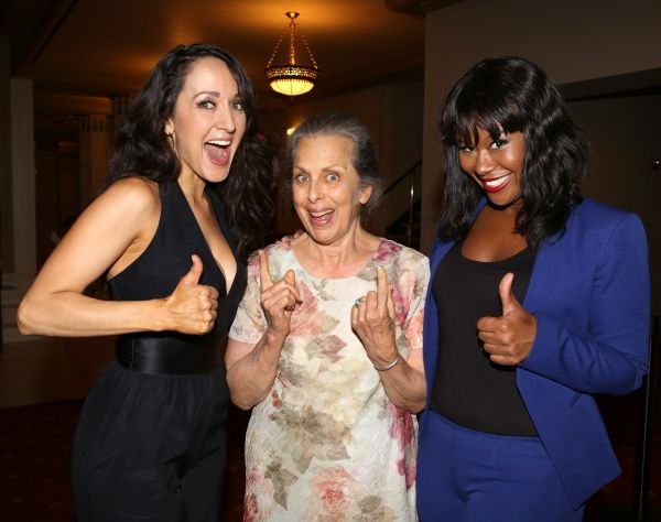 Jennifer Sanchez, Betty Aberlin and Christina Sajous Photo