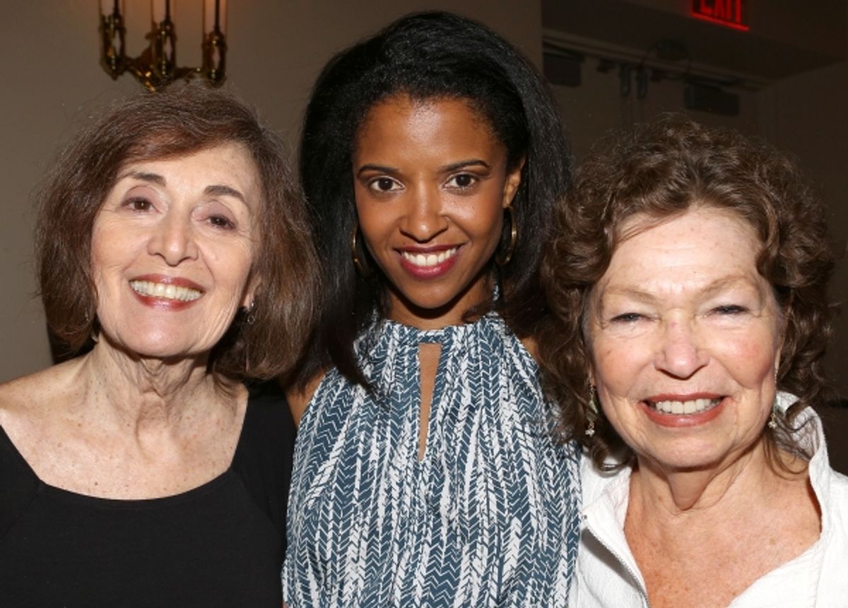 Nancy Ford, Renee Elise Goldsberry and Gretchen Cryer  at 