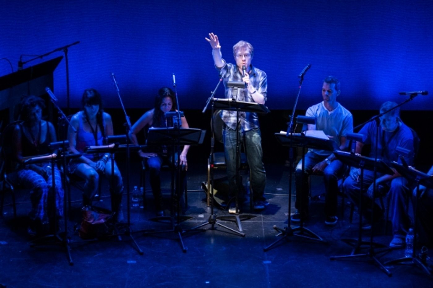 Photo Flash: Anthony Rapp, J. Robert Spencer, Karmine Alers & More in NYMF's WATER DREAM  Image