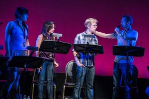 Dee Roscioli, Karmine Alers, Anthony Rapp, J. Robert Spencer Photo