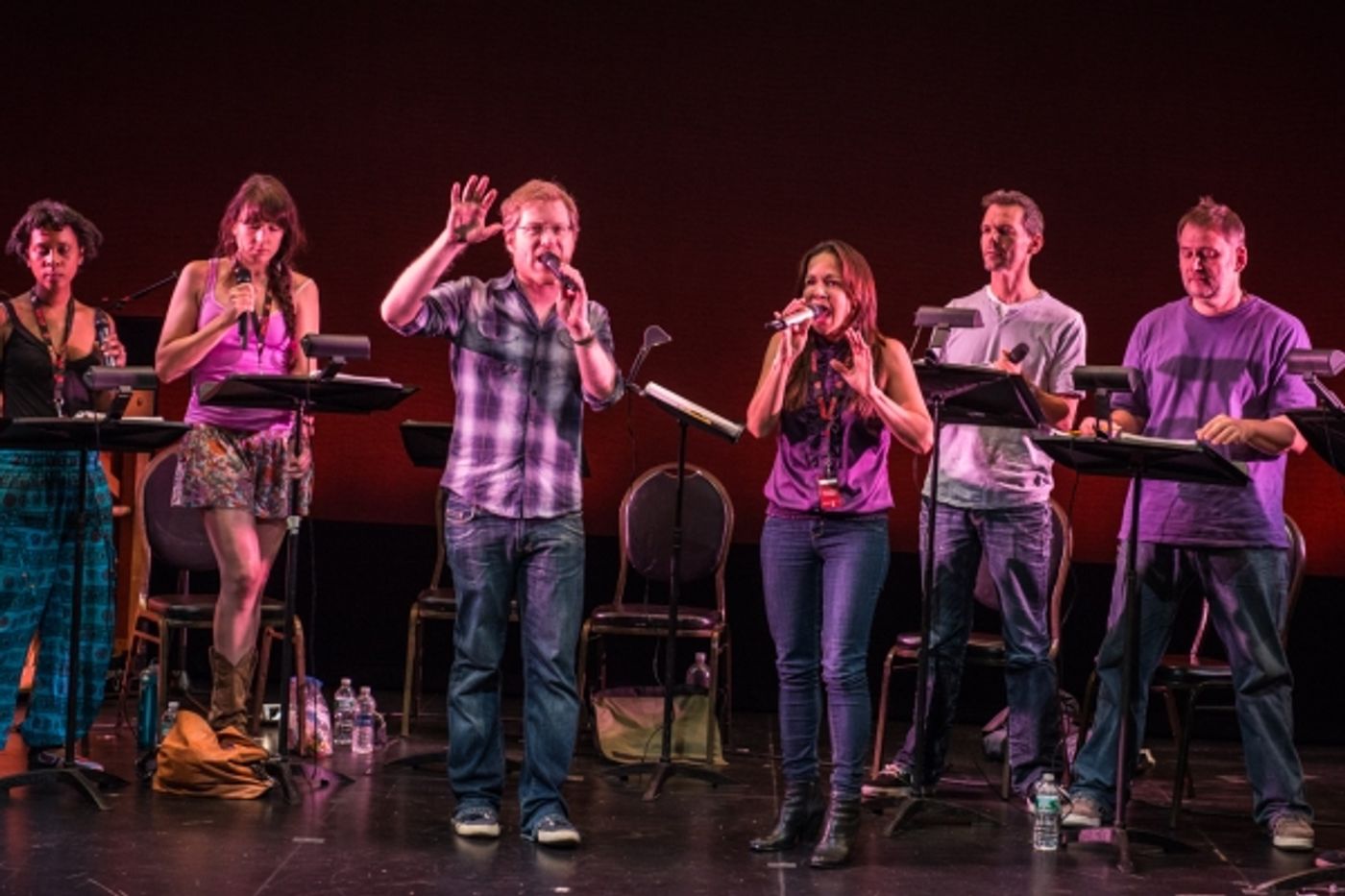 Photo Flash: Anthony Rapp, J. Robert Spencer, Karmine Alers & More in NYMF's WATER DREAM  Image