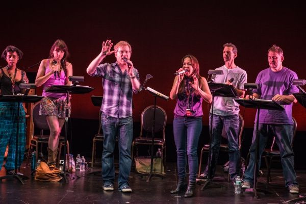 Alexis Hightower, Dee Roscioli, Anthony Rapp, Karmine Alers, J. Robert Spencer, Brian Photo