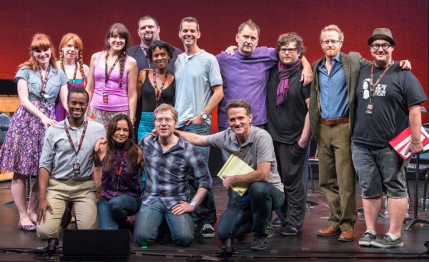 Photo Flash: Anthony Rapp, J. Robert Spencer, Karmine Alers & More in NYMF's WATER DREAM  Image