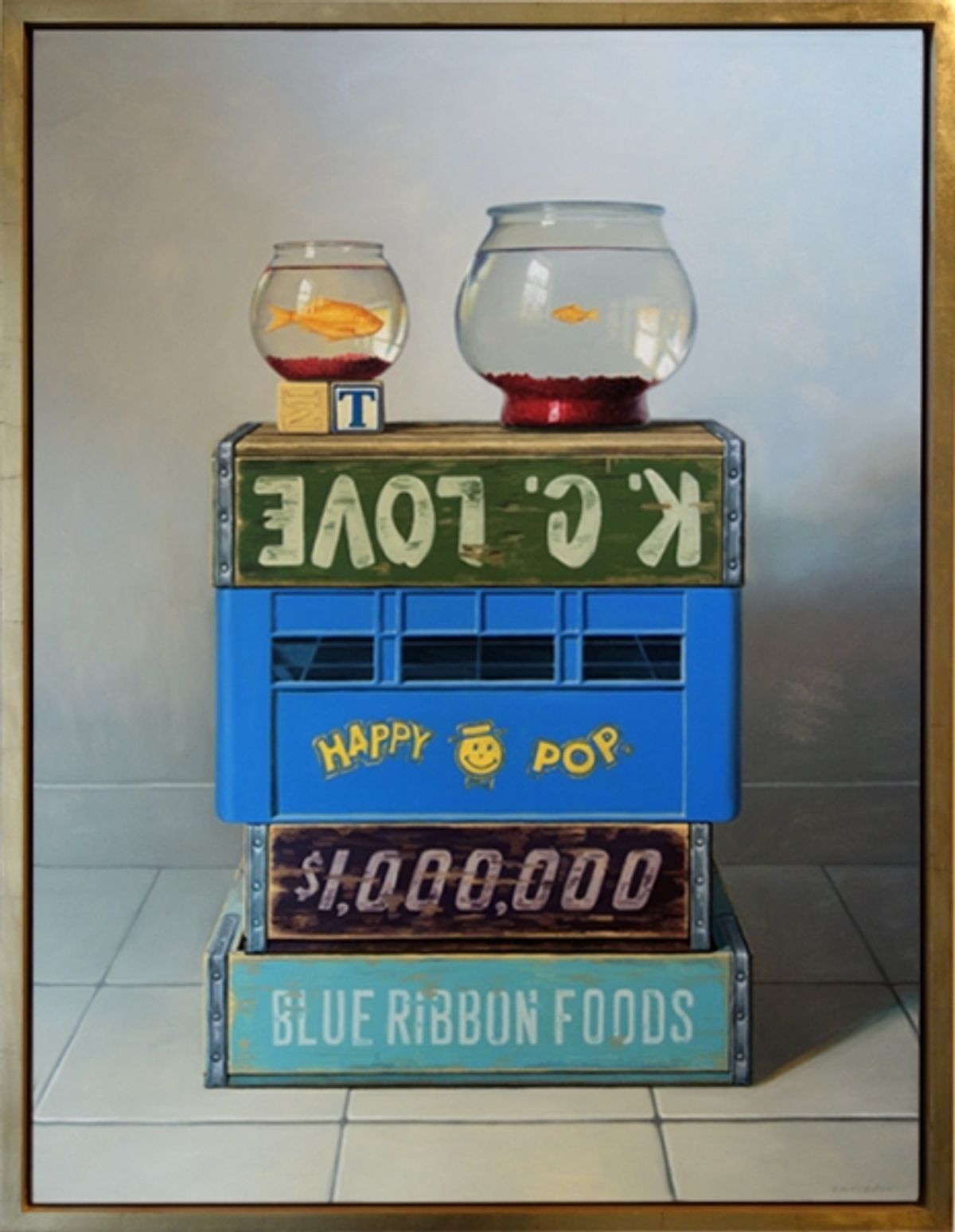 Robert C. Jackson, Want, Oil on Linen, 40'' x 30'' at Gallery Henoch Presents Robert C. Jackson