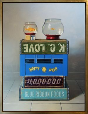 Robert C. Jackson, Want, Oil on Linen, 40'' x 30'' Photo