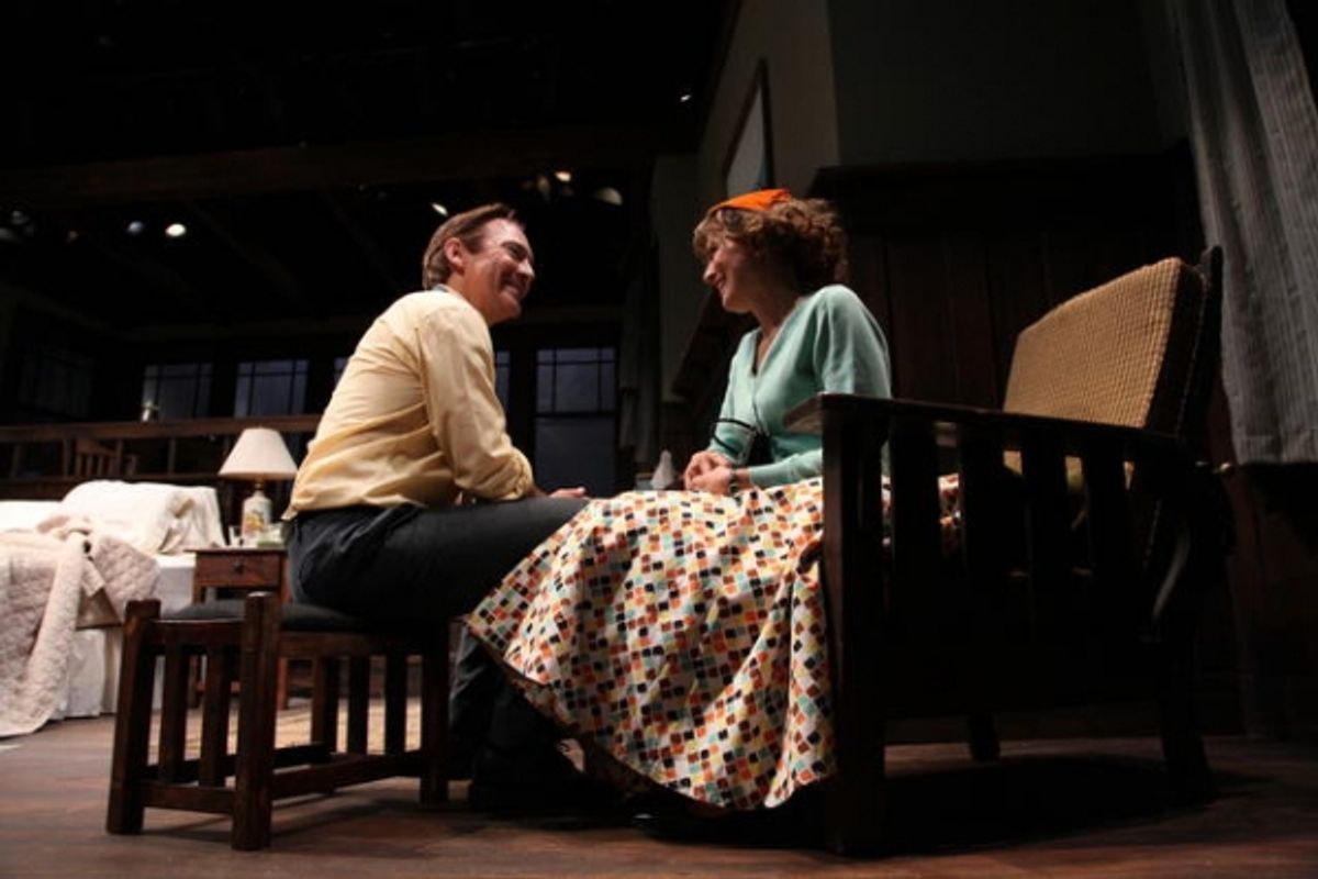 David Adkins and Corinna May at 