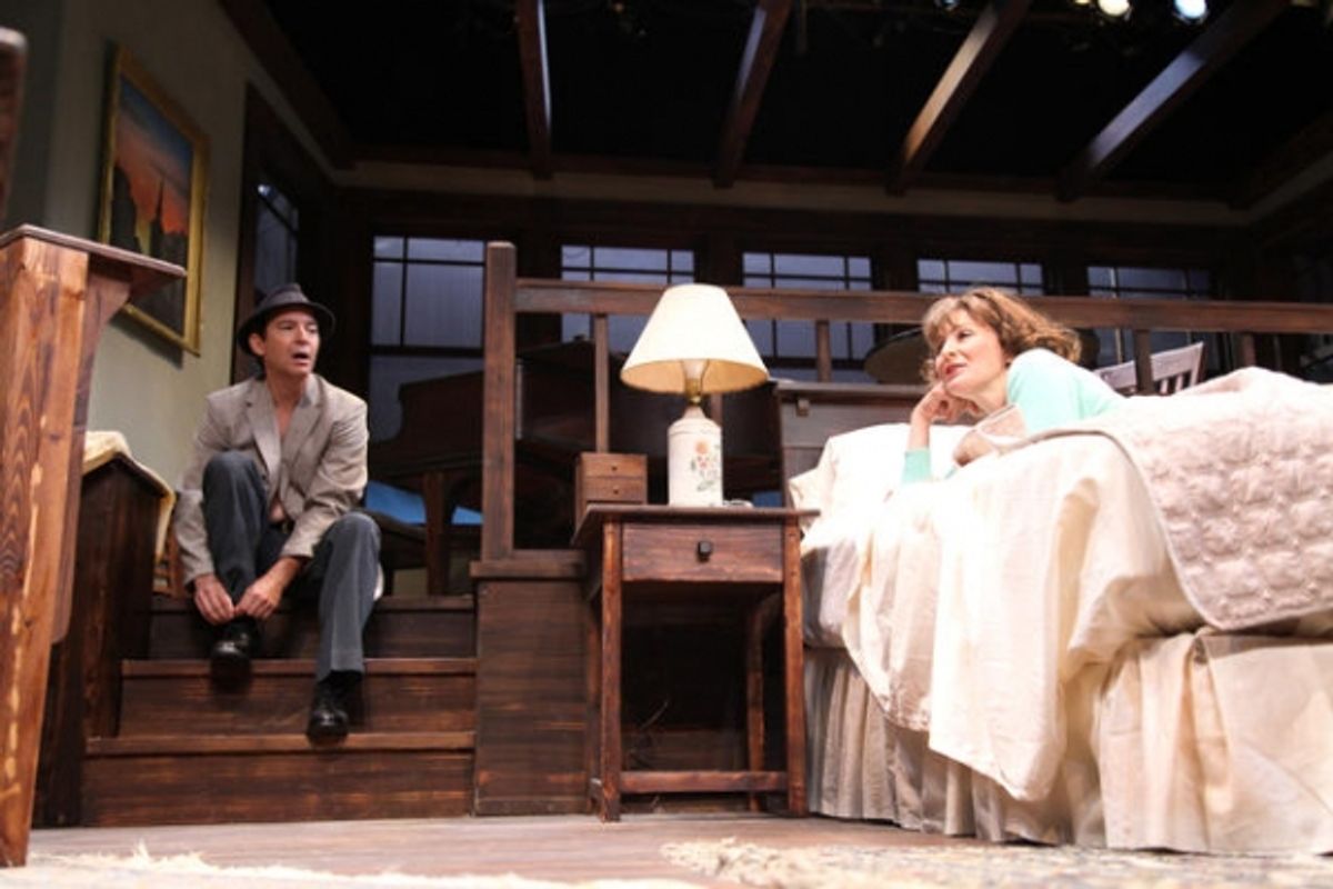 David Adkins and Corinna May at 