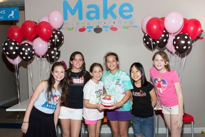 Madi Rae DiPietro, Georgi James, Junah Jang, Jaidyn Young and raffle winners Photo