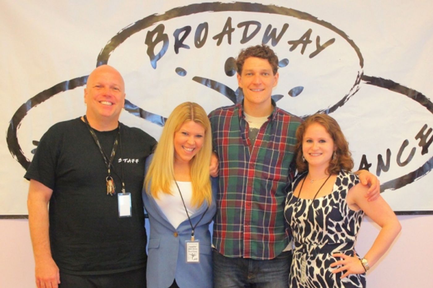 Photo Flash: MATILDA's Gabriel Ebert Visits Broadway Artists Alliance  Image
