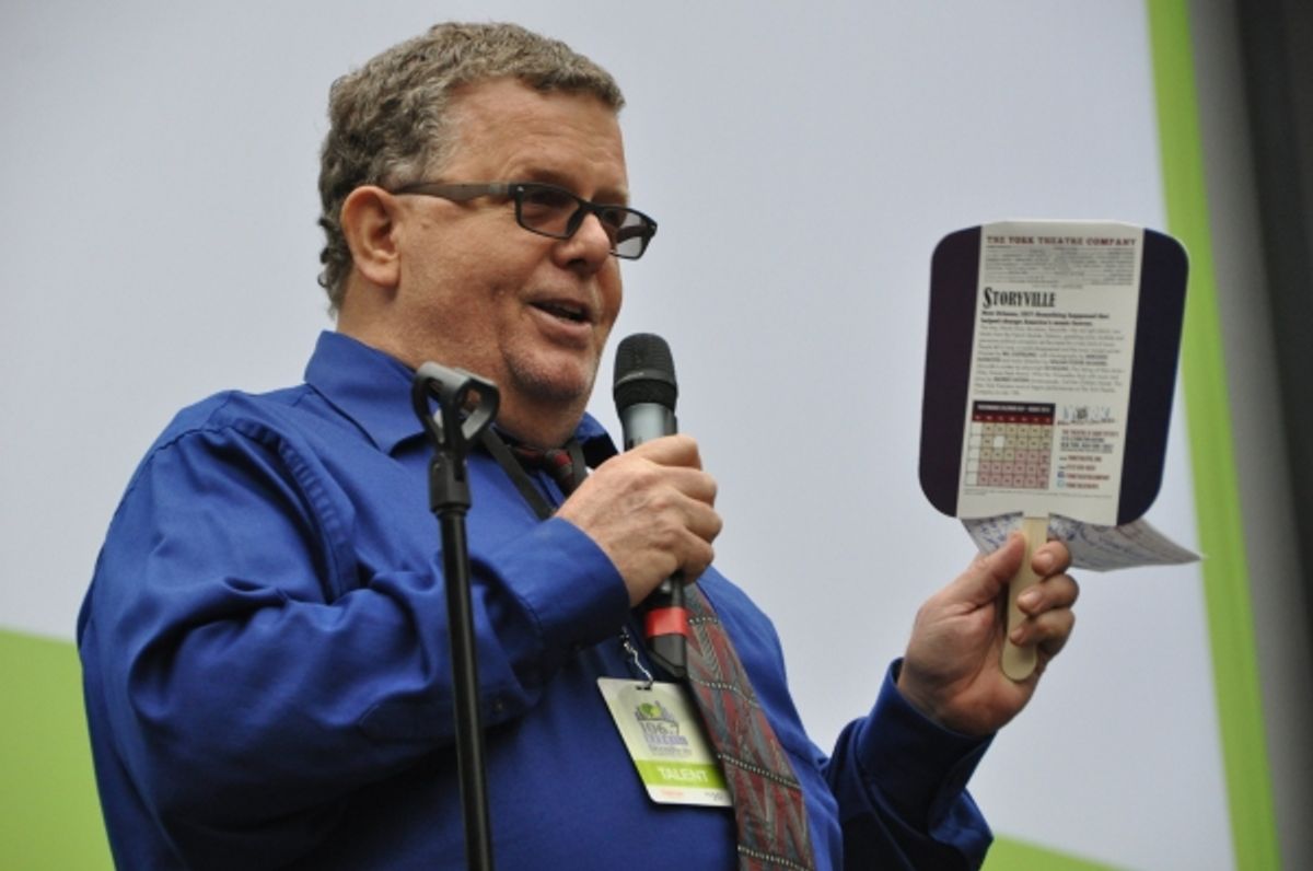 James Morgan from The York Theatre that is presenting the show Storyville at 