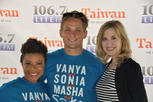 Shalita Grant Billy Magnussen and Christine Nagy @ BroadwayWorld Shalita Grant Billy Magnussen and Christine Nagy Photo
