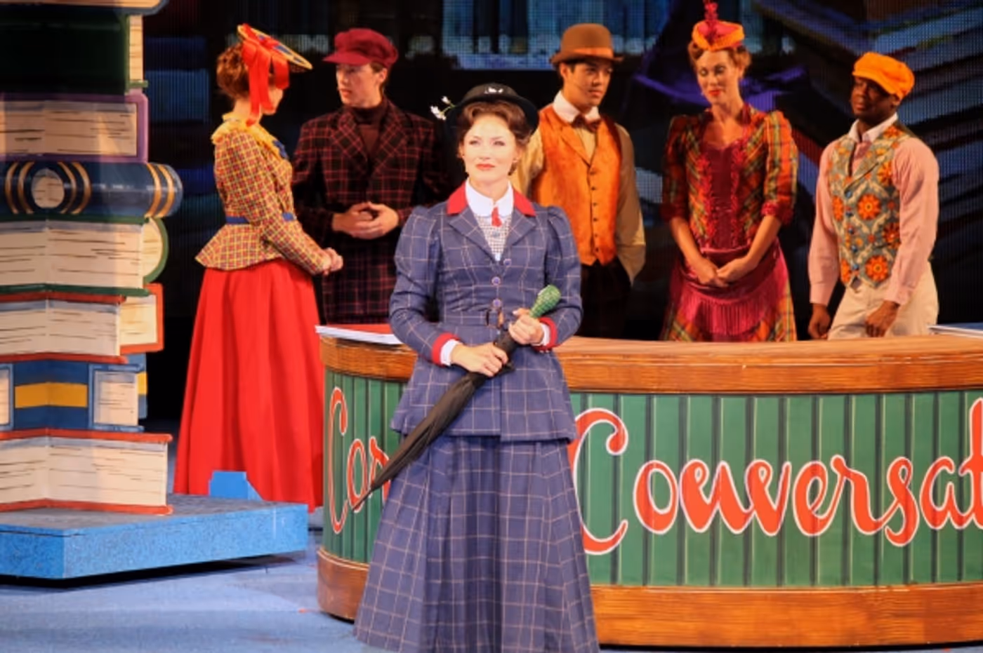 Photos and Video: First Look at Jenny Powers, Rob McClure & More in MARY POPPINS at the MUNY! Image
