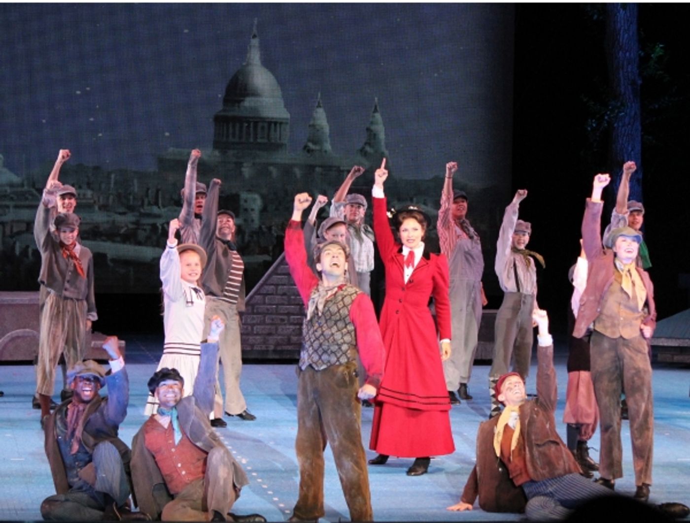 Photos and Video: First Look at Jenny Powers, Rob McClure & More in MARY POPPINS at the MUNY! Image