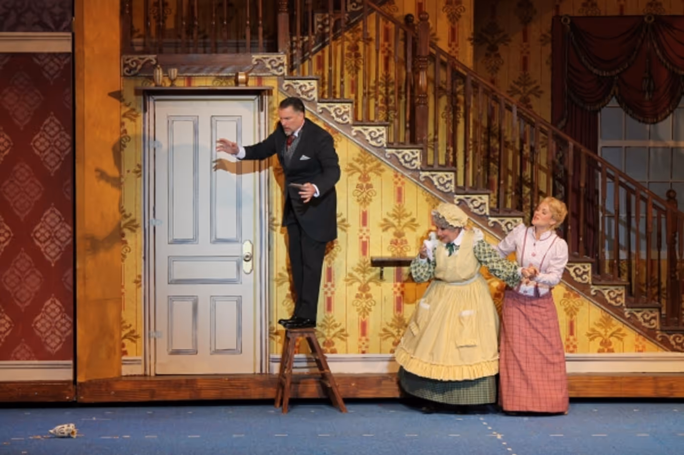 Photos and Video: First Look at Jenny Powers, Rob McClure & More in MARY POPPINS at the MUNY! Image