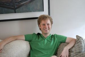 Ian Patrick Gibb during interview @ BroadwayWorld Ian Patrick Gibb during interview Photo
