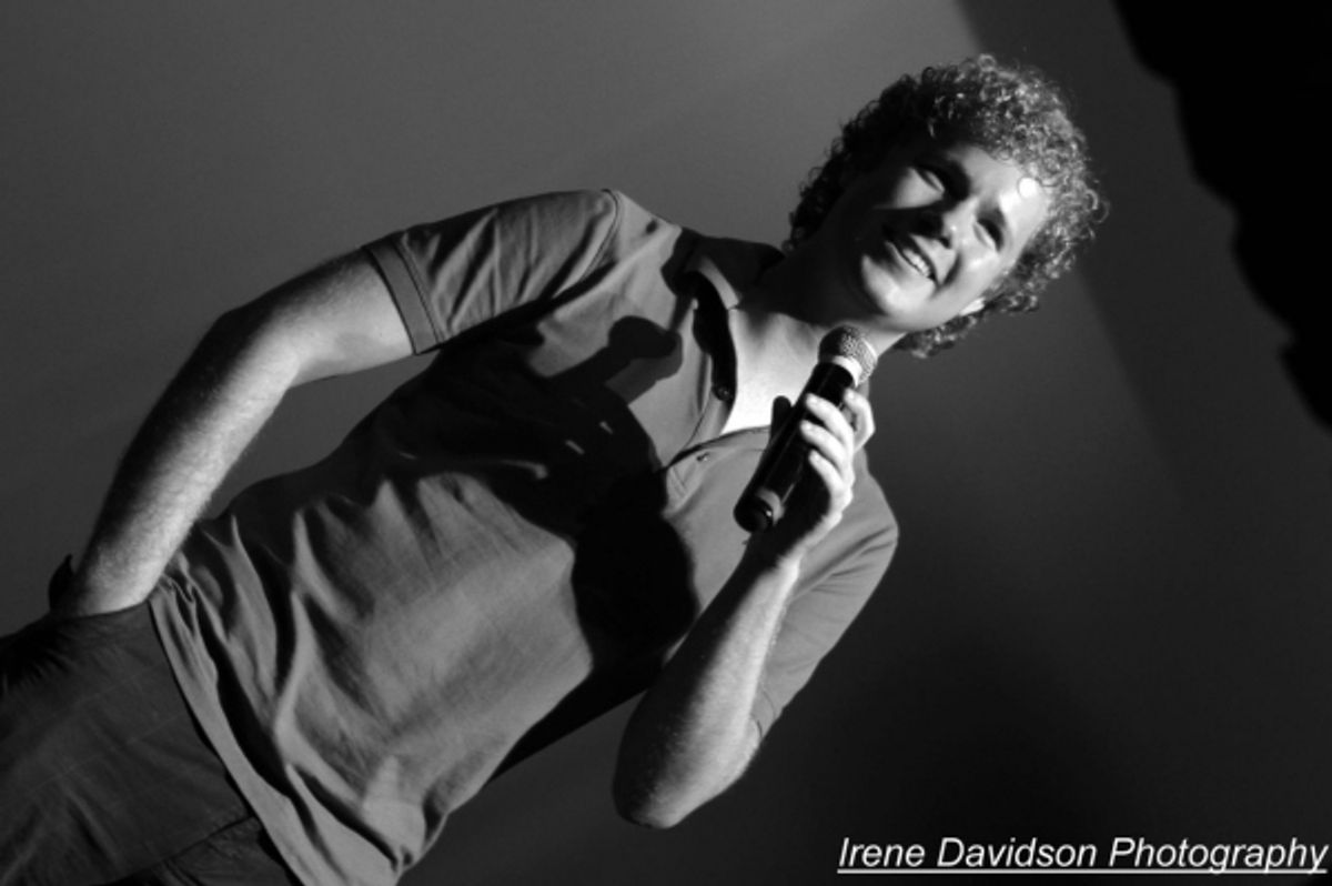 Ian Patrick Gibb during rehearsal at 