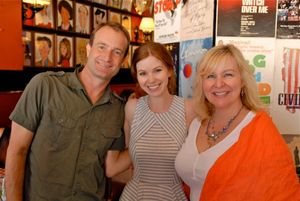 MICHAEL UPWARD, ALISON WOODS, BENITA SCHECKEL @ BroadwayWorld MICHAEL UPWARD, ALISON WOODS, BENITA SCHECKEL Photo