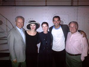 Ross Petty, Rachel York (Reno Sweeney), Karen Kain, Josh Franklin (Billy Crocker)  &  Photo