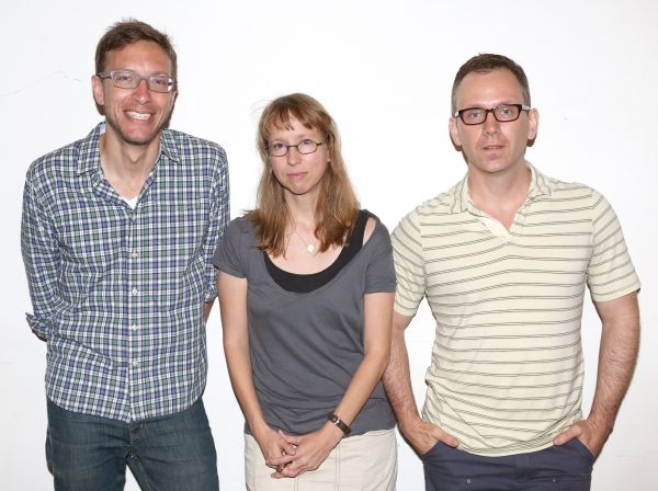 Composer Michael Friedman, Playwright Anne Washburn and  Director Steve Cosson  Photo