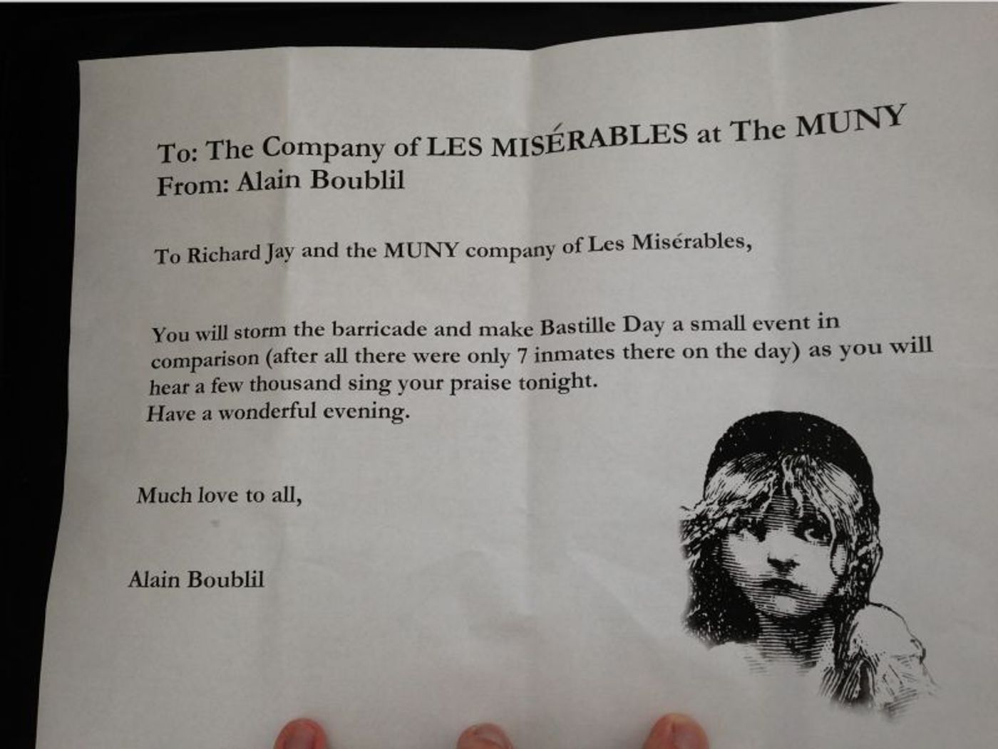 BWW Exclusive: Les Miserables at The MUNY Summer 2013 Scrapbook!  Image