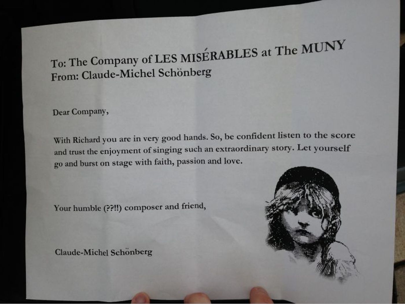 BWW Exclusive: Les Miserables at The MUNY Summer 2013 Scrapbook!  Image