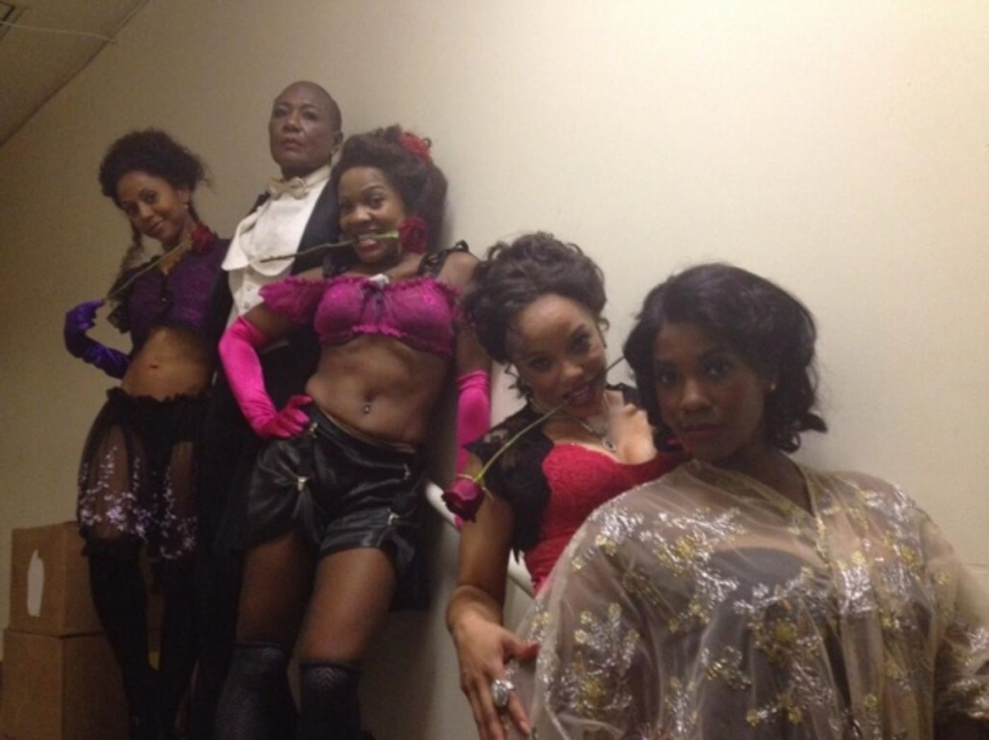 Photo Flash: Saturday Intermission Pics, July 27 - Michael Strahan Dons Some KINKY BOOTS, Plus JUNGLE BOOK, PHANTOM and More! Image