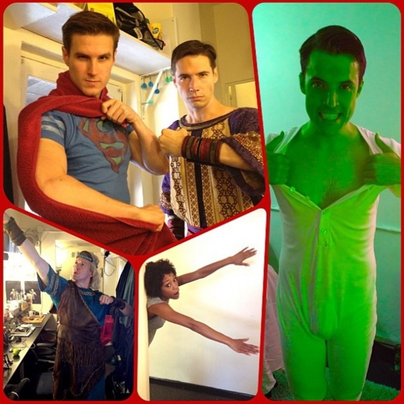 Photo Flash: Saturday Intermission Pics, July 27 - Michael Strahan Dons Some KINKY BOOTS, Plus JUNGLE BOOK, PHANTOM and More! Image