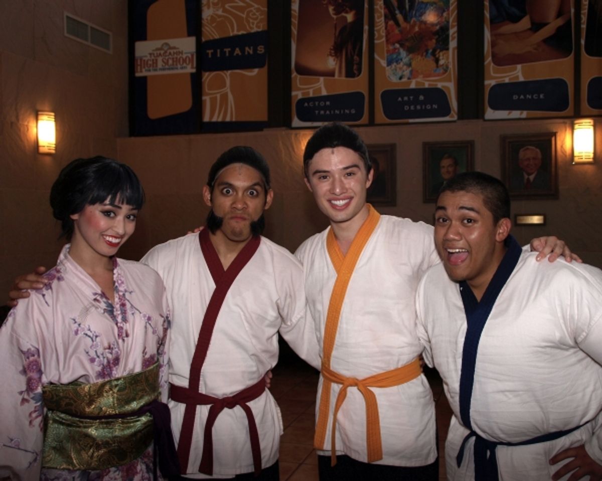 Ashley Matthews, Anthony Obnial, Chester Lockhart, and Chris Bona at 