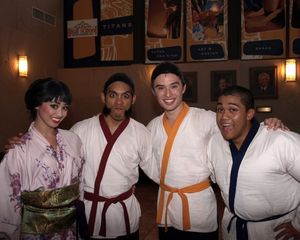 Ashley Matthews, Anthony Obnial, Chester Lockhart, and Chris Bona @ BroadwayWorld Ashley Matthews, Anthony Obnial, Chester Lockhart, and Chris Bona Photo