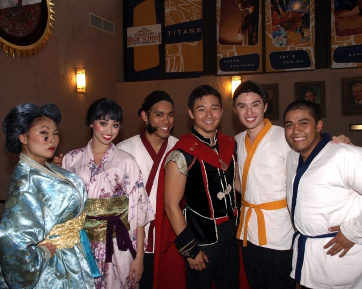 Janelle Dote, Ashley Matthews, Anthony Obnial, Daniel J. Edwards, Chester Lockhart, and Chris Bona  at 