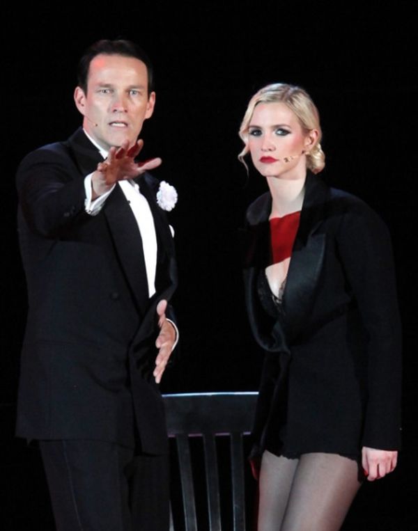 Stephen Moyer, Ashlee Simpson Photo