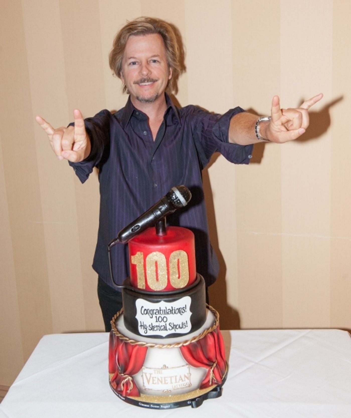 Photo Flash: David Spade Celebrates his 100th Show Weekend at The Venetian Las Vegas  Image