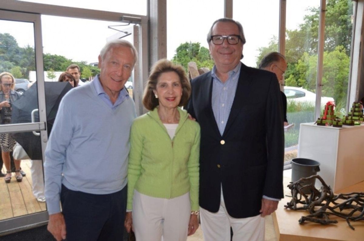 Stanford Warshawsky, Sandra Warshawsky, Henri Barguirdjian, Graff at 