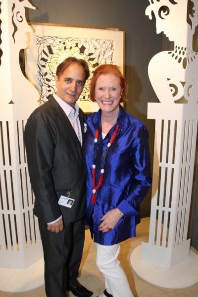 James Cavello, Edwina Sandys Photo
