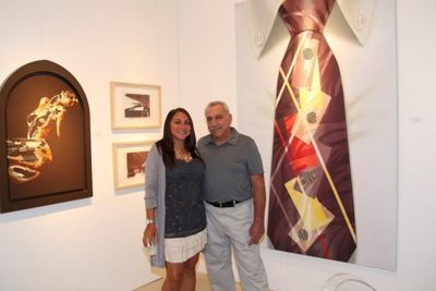 Stephanie Kechian and Richard Kechian Photo