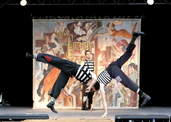 The Bumbellini, performed by Wesley Daniel, Jacob Grubb, and P. Tucker Worley Photo