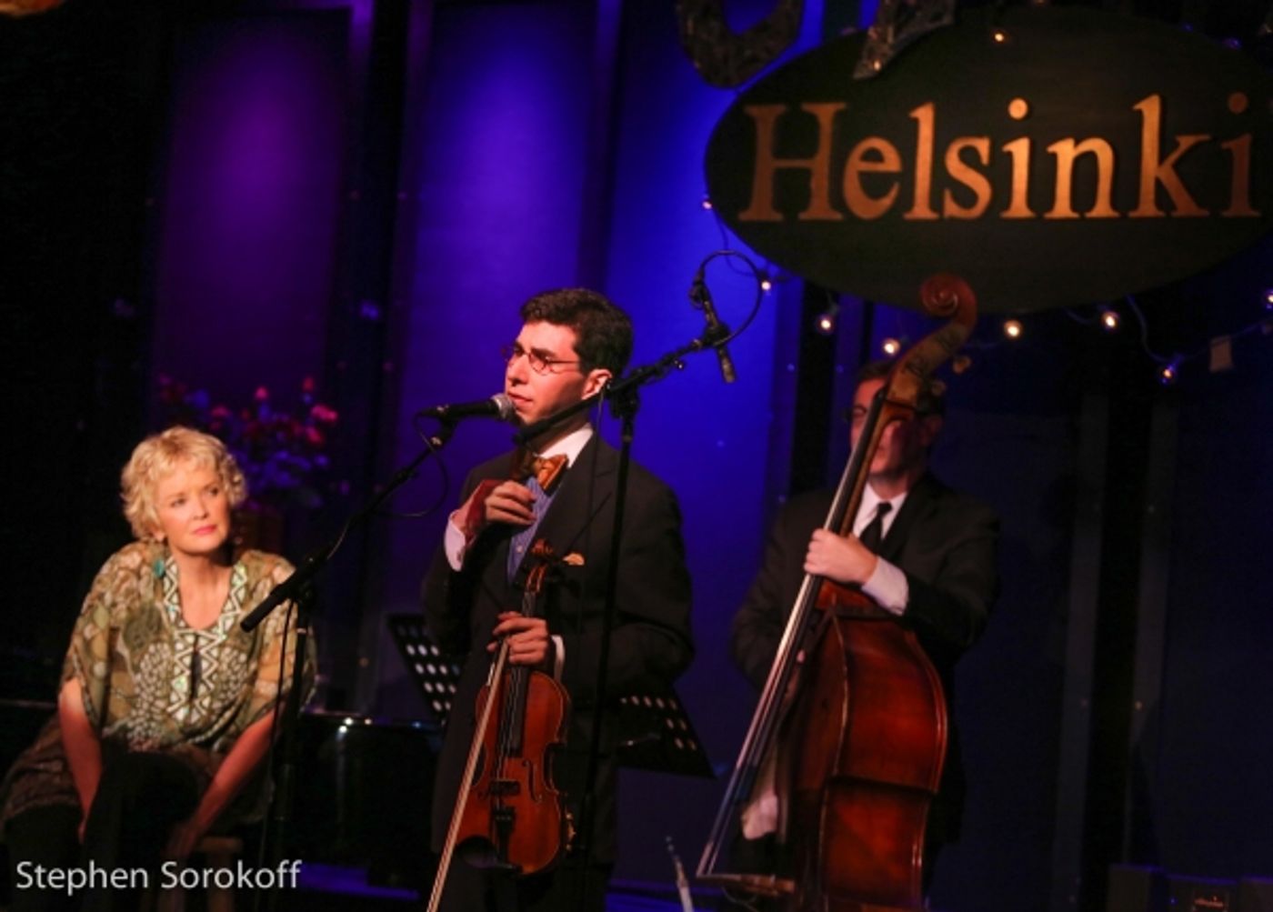 Photo Coverage: Christine Ebersole and Aaron Weinstein Trio Bring STRINGS ATTACHED to Helsinki Hudson Image