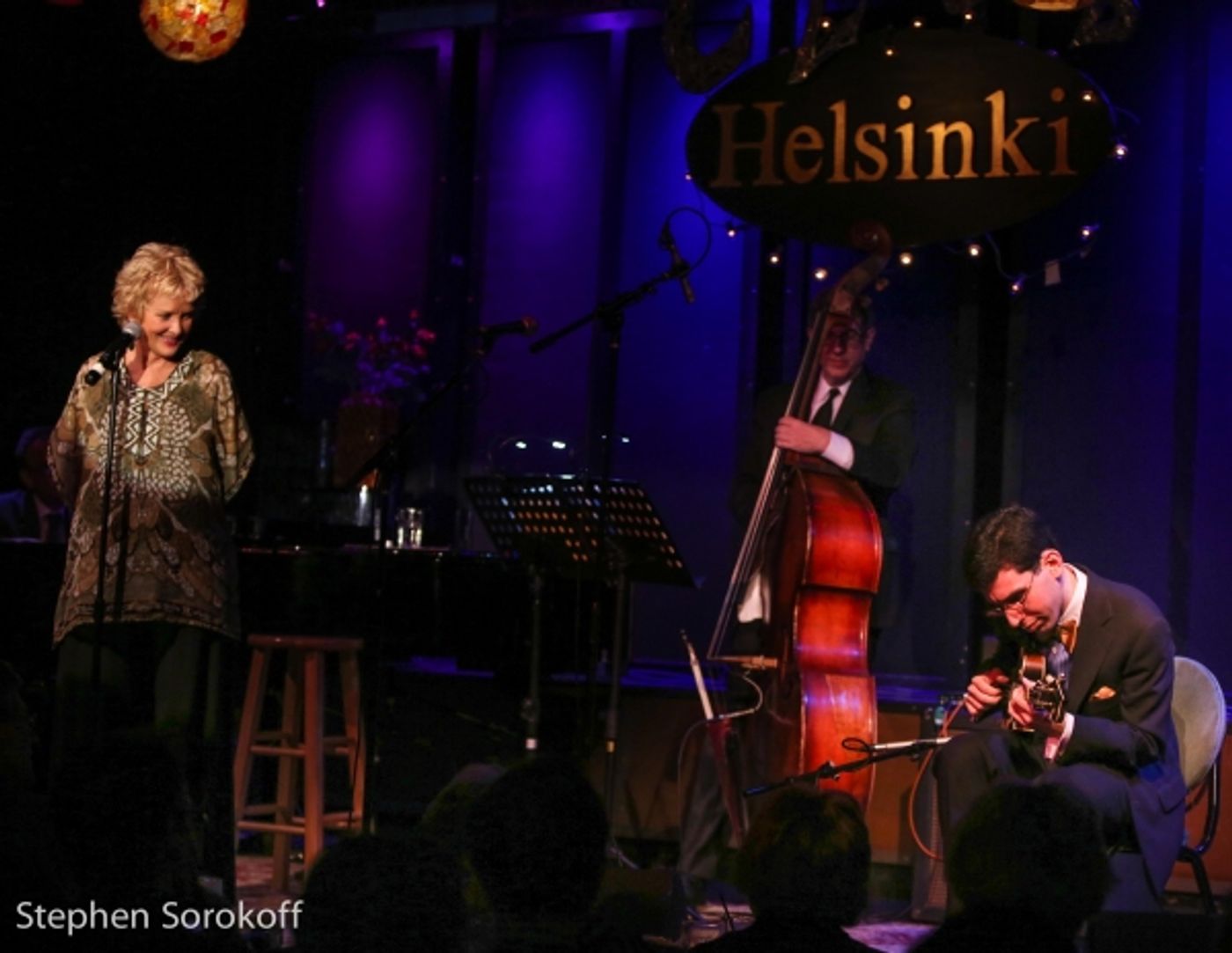 Photo Coverage: Christine Ebersole and Aaron Weinstein Trio Bring STRINGS ATTACHED to Helsinki Hudson Image