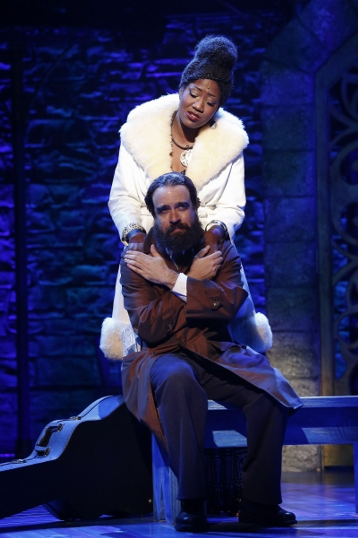 Eric Anderson and Amber Iman at 