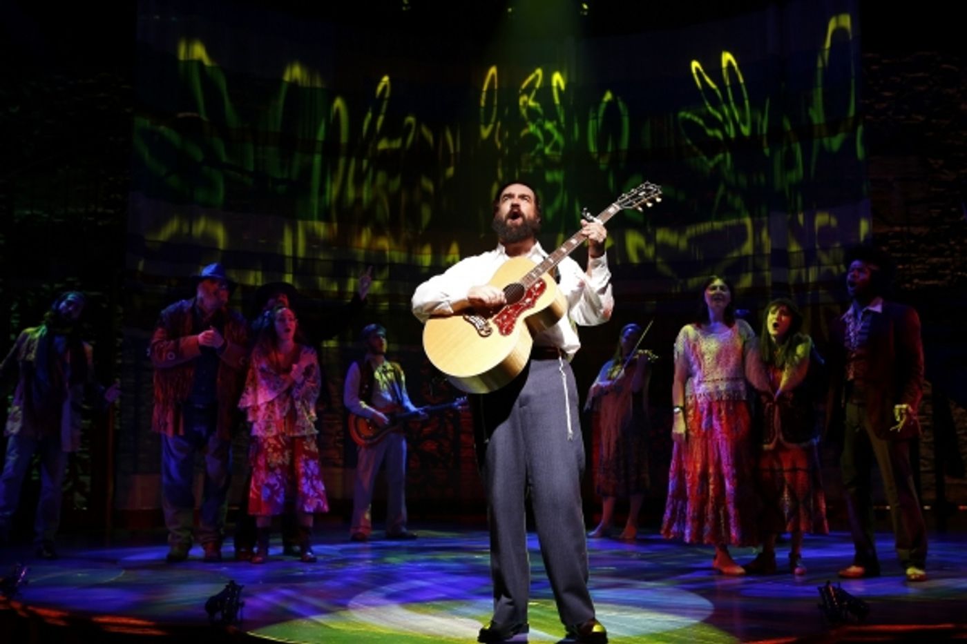 Photo Flash: The Rockstar Rabbi Takes Over Broadway- First Look at SOUL DOCTOR! Image