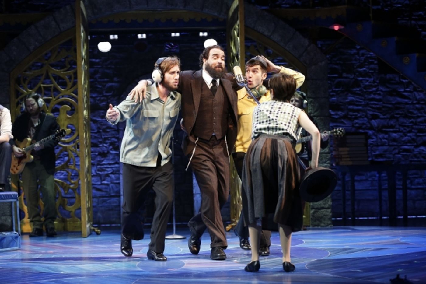 Photo Flash: The Rockstar Rabbi Takes Over Broadway- First Look at SOUL DOCTOR! Image