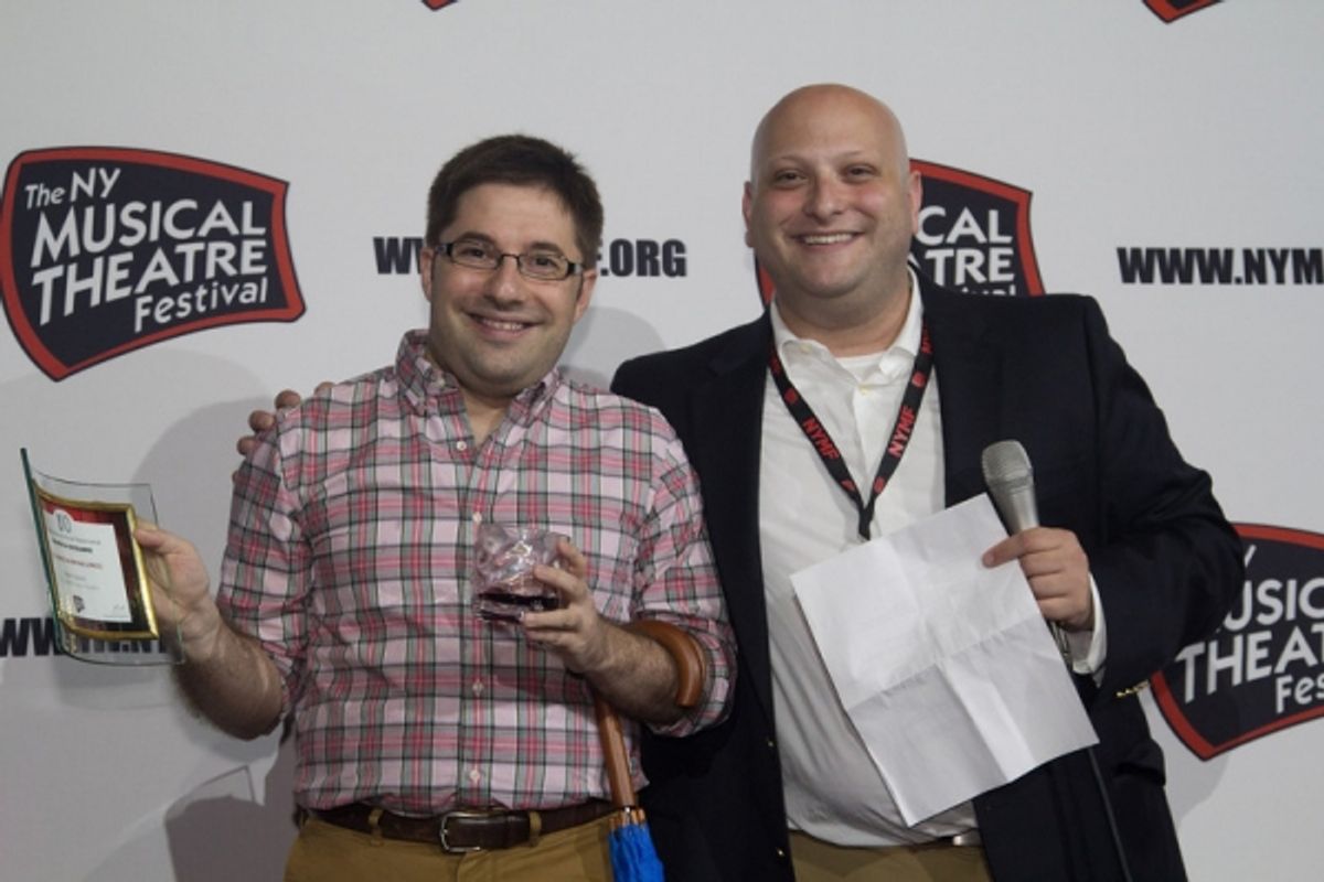 Omri Schein (Book / Lyrics for Gary Goldfarb: Master Escapist) for Gary Goldfarb with Isaac Hurwitz at 