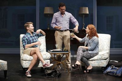 Randy Harrison, Paul Anthony Stewart and Erin Cummings Photo