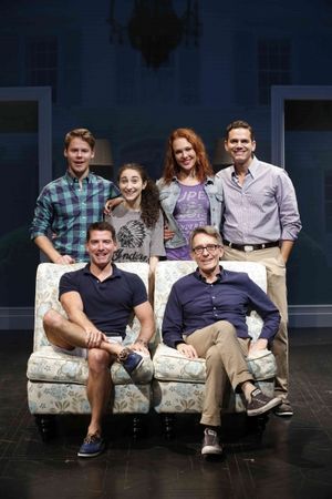 Randy Harrison, Alexis Molnar, Erin Cummings, Paul Anthony Stewart, Chad Beguelin, an Photo