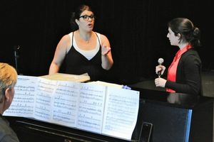 Mentor Jane Monheit leads workshop @ BroadwayWorld Mentor Jane Monheit leads workshop Photo