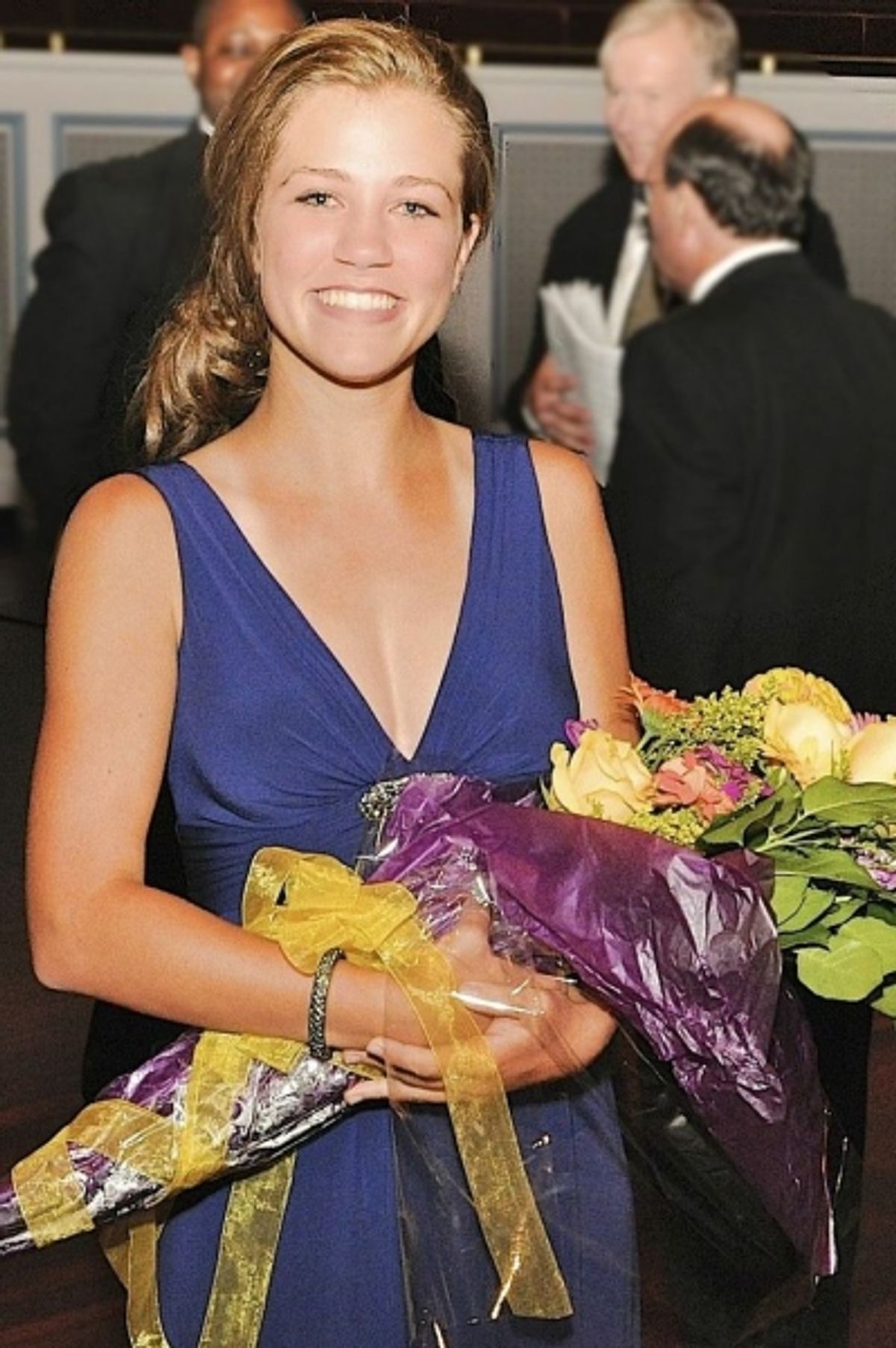 Winner Julia Goodwin at 